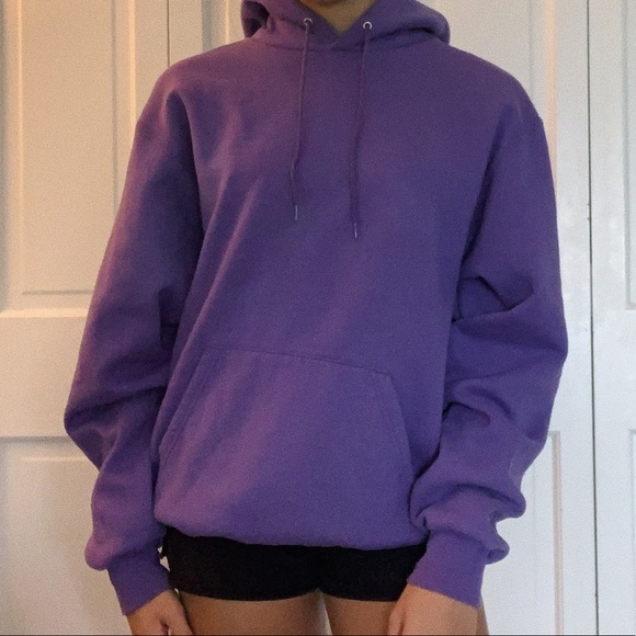 Purple champion hoodie - Picture 1 of 5